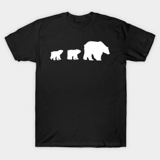 Mother Bear and Cubs T-Shirt